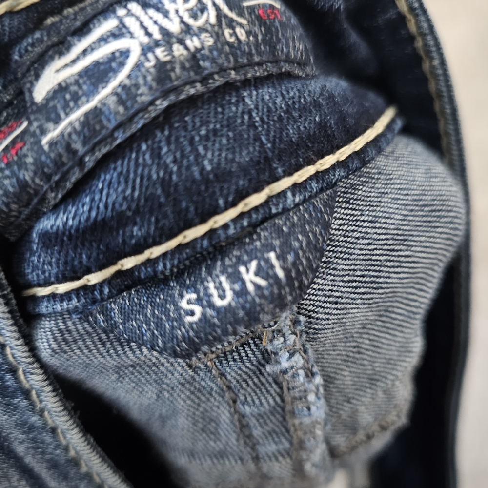 Silver Jeans Suki Capri Size 28 - Picture 11 of 12